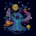 thumbnail image 2 of Toddler's Lilo & Stitch Galaxy Alien Graphic Tee Navy Blue 5T, 2 of 3