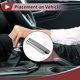 thumbnail image 3 of Cubierta de Freno de Mano de Coche 1 Pc Decoración de Freno de Mano de Coche Plástico Tono Plateado Acabado Mate, 3 of 6