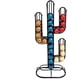 thumbnail image 1 of Soporte para cápsulas, soporte para cápsulas de café en forma de cactus para el hogar, organizador en estante de almacenamiento para cápsulas de café de hierro negro, puede contener 48 cápsulas, 1 of 5