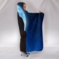 thumbnail image 2 of Moon Cat Hooded Blanket, 2 of 5