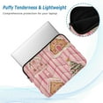 thumbnail image 2 of FORMRS 15-15.6 inch Laptop Sleeve Case Soft Carrying Quilted Computer Bag Cover, Gingerbread Houses, 2 of 7