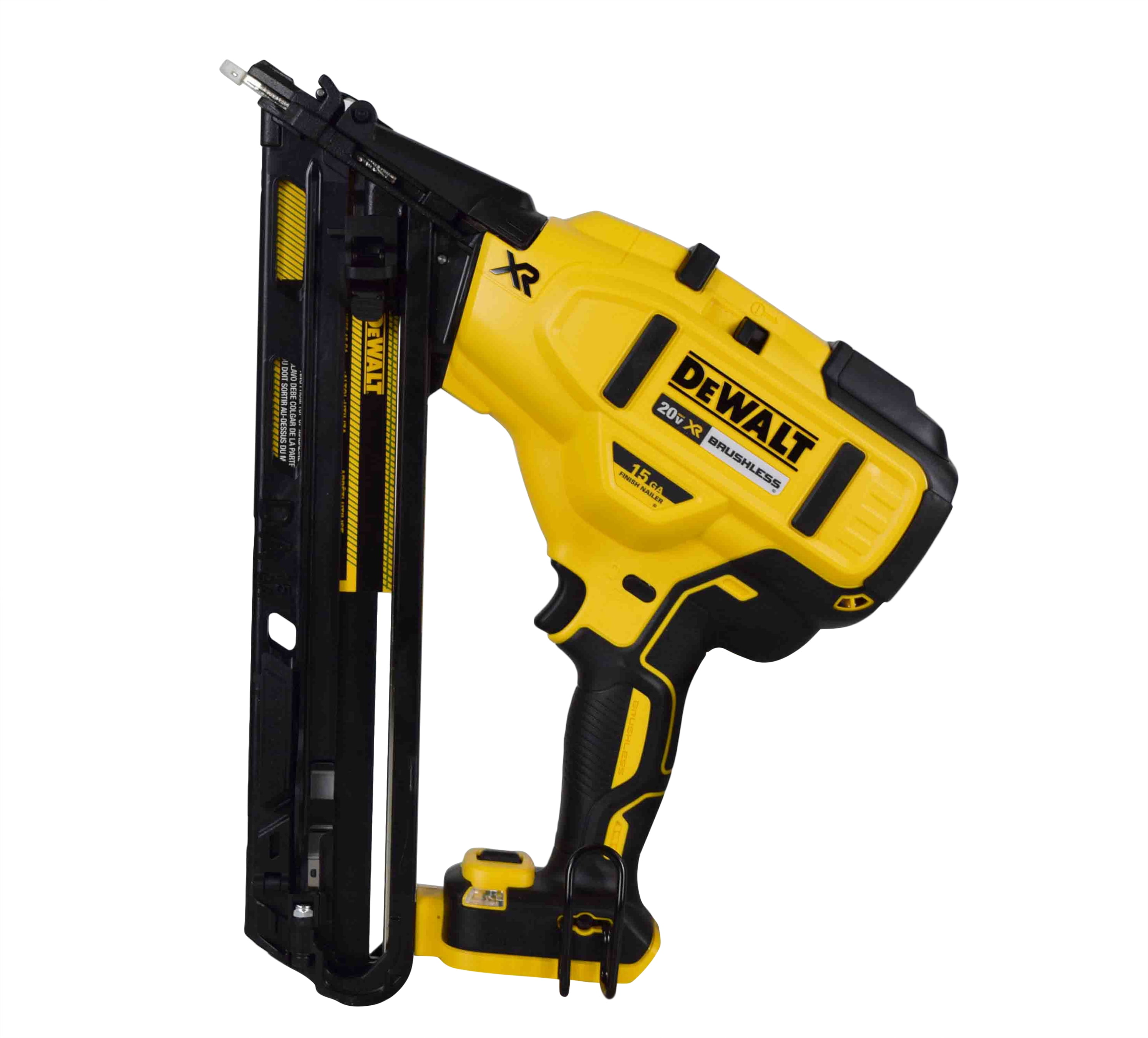 Dewalt Guaranteed Tough Angled Finish Nailer Kit,15 Gauge