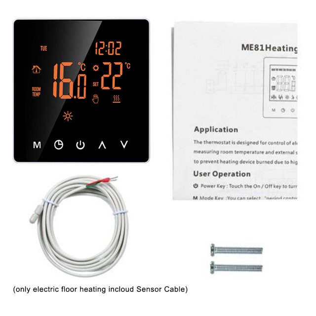 thermostat Intelligent Wi-Fi thermostat Intelligent LCD thermostat Intelligent Télécommande Contrôleur de Température Contrôleur de Température Sans Fil