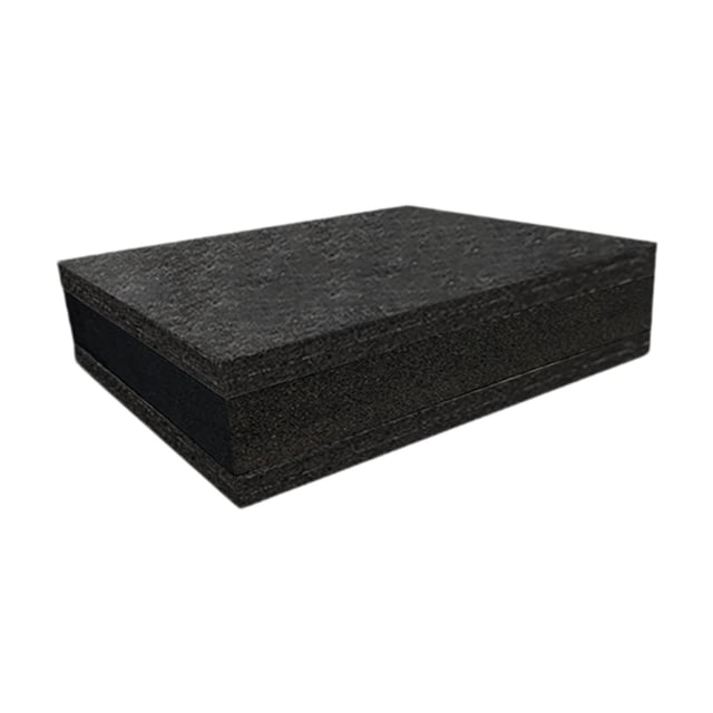 Almohadilla antivibración, almohadilla de aislamiento acústico, antideslizante, fácil de limpiar, alfombrilla amortiguadora para batería, piano en 15cm x 20cm x 52cm