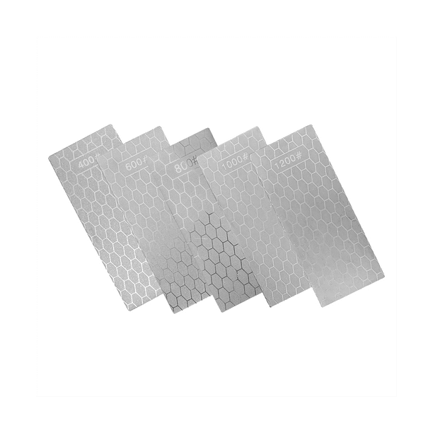 5 Pieces Diamond Sharpening Stone Set,Diamond Lapping Plate Coarse