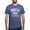 Heather Blue, variant on CafePress - Brooklyn Born And Raised Men's Deluxe T Shirt - Mens Tri-blend T-Shirt