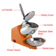 thumbnail image 4 of Electric Ice Crusher Shaver Snow Cone Maker Machine Dual Blades 143LBS/HR, 4 of 15