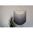thumbnail image 4 of Handmade Macrame wall hanging in Ombre Gray, 4 of 8