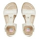 thumbnail image 3 of Huarache Para Niña CASTALIA Blanco 035-37 con Flores, 3 of 3