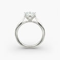 thumbnail image 2 of First Jewel Asscher Cut 1.9 Ct Lab Created Diamond Engagement Band - 14K White Gold Plated Ring for Women - Wedding Diamond Jewelry - Christmas Special Gift - Bridal Diamond Ring, 2 of 4