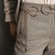 thumbnail image 2 of Fashion Womens Full Circle Metal Wide Chain Belt Waist Dress Adjusted Waistband Conbo, 2 of 4