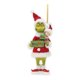 thumbnail image 3 of Grinch Decor Grinch Christmas Decorations Stole Christmas Acrylic Pendant Christmas Tree Decoration, 1PC Christmas Decoration How The Stole Christmas With Present Christmas Ornament, 3 of 6
