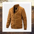 thumbnail image 2 of Vedolay Winter Jackets for Men Outdoor Leisure Jacket Lightweight with Pockets Clothes Khaki,M, 2 of 3