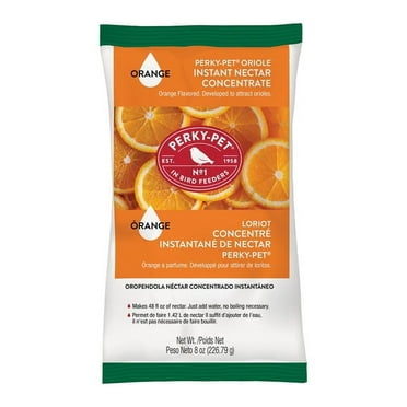 3 PC Perky-Pet Oriole Sucrose Instant Nectar Concentrate 8 oz