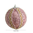thumbnail image 3 of FastXmas Glitter Christmas Extra Large Ball Ornaments,Christmas Tree Ornaments Hanging Sequin Foam Xmas Balls Hanging Decoration for Xmas Tree Wreath Garland Home Wedding Party Decor(8CM Pink), 3 of 6