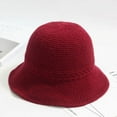 thumbnail image 4 of CoCopeaunt Fisherman’S Hat lady Autumn And Winter Basin Hat Wool Blend Knit Hat Keep Warm Korean Wool Hat Japanese Fashion, 4 of 6