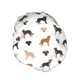 thumbnail image 2 of Kdxio Labrador Retriever Dog Print Shower Cap for Women,Elastic and Reusable,Double Waterproof Layers Bathing Hat, 2 of 9