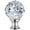 Silver, variant on Raindrops Crystal Lamp Finial in Finish, Heavy-Duty Construction, Fits Standard Lamps Perfectly