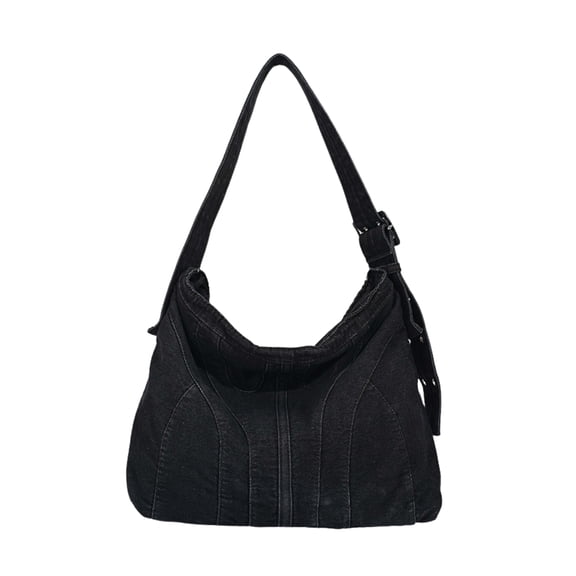 Canvas Messenger Bag Large Tote Shoulder Crossbody Bag with Zipper Pocket for Women Men