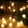 thumbnail image 4 of halloween party decorations Pinecone Decorative Lamp Led Lamp String Courtyard Balcony String Lamp, 4 of 4