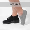 thumbnail image 2 of Set de 12 Pares de Calcetines Invisibles Unisex, Calcetas Cortas de Algodón Suave, Ligeras y Transpirables para Uso Diario o Calzado Deportivo, 2 of 6