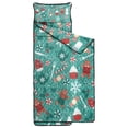 thumbnail image 2 of Green Christmas Baking Pattern Toddler Nap Mats for Kids Preschool,60"x20" Sleeping Mat Bag or Kids,Toddler Sleeping Bag,Toddler Nap Mat or Daycare, 2 of 6