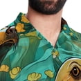 thumbnail image 5 of Platypus Men's Hawaiian Shirt, Button Down Poplin Short Sleeve Casual Summer Beach Printed Unisex Shirts, 5 of 6