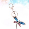 thumbnail image 2 of POINTERTECK Fashion Dragonfly Car Key Chain Lady‘s Bag Pendant Korean Edition Diamond Set, 2 of 6