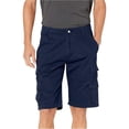 thumbnail image 4 of Besolor Mens Cargo Shorts Straight Leg Casual Loose Outdoor Hiking Knee Length Shorts with Multi-pocket(X-Large,Navy), 4 of 6