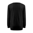 thumbnail image 6 of Samickarr Sweaters For Women Pullover Jumper Tops Women's Printed Color Matching Round Neck Long Sleeved Top, 6 of 6