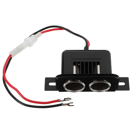 GJX Power Plug 12 Volt Outlet Female Socket Cable Adapter Car Cigarette Lighter