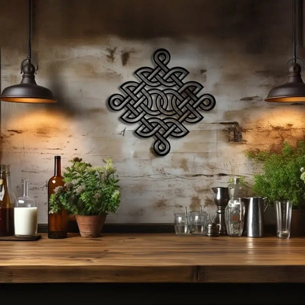 Nudo metálico Arte metálico para la pared Decoración metálica para la pared Decoración metálica para el hogar Arte metálico para la pared