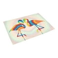 thumbnail image 3 of MKHERT Flamingo Love Doormat Rug Home Decor Floor Mat Bath Mat 23.6x15.7 inch, 3 of 3