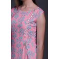 thumbnail image 2 of Bimba Printed Straight Tunic DressesForWomen Sleeveless Side Slit Kurti, 2 of 6