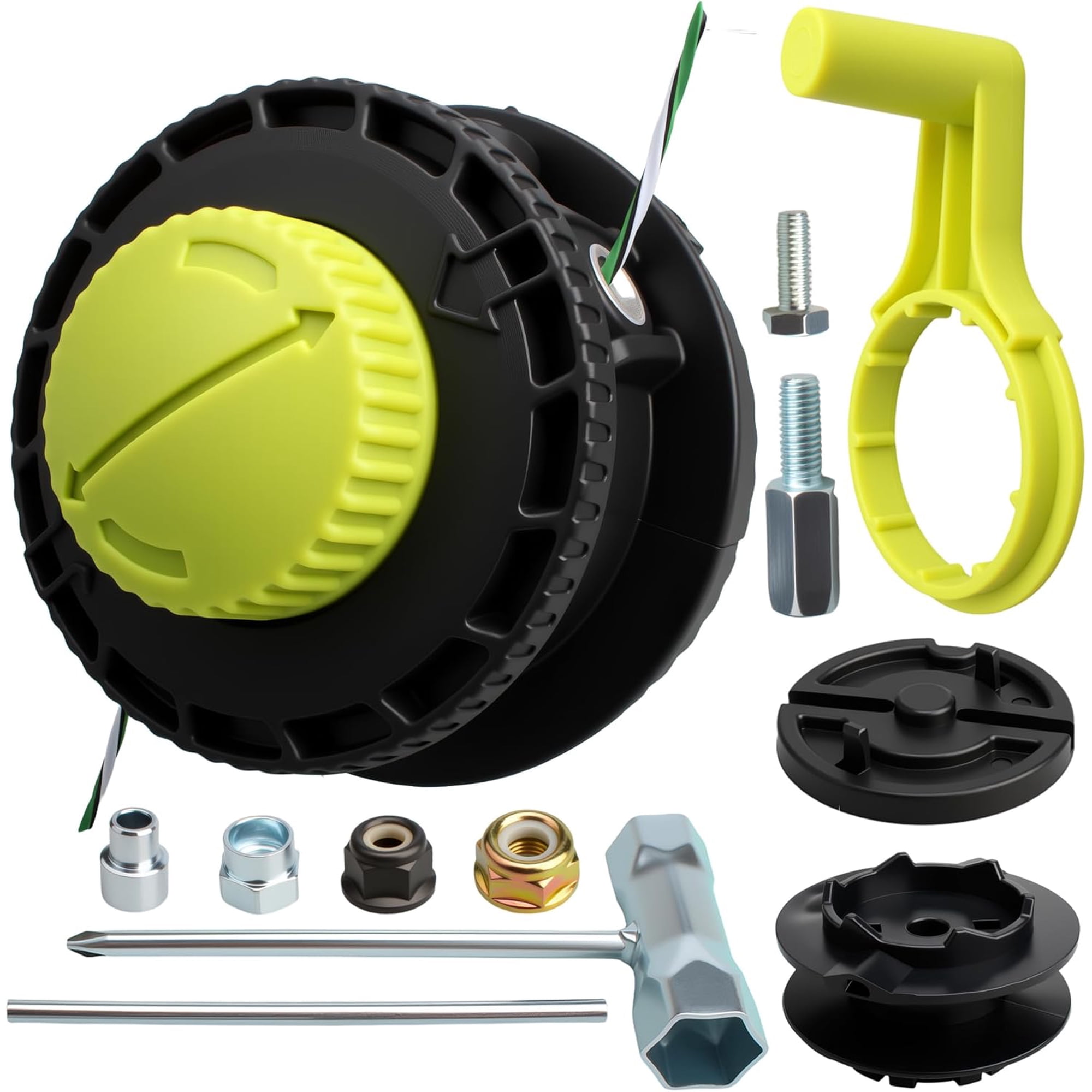 XIMEI 314608005 Compatible with Ryobi Reel Easy+ Bump Feed Trimmer Head Straight Shaft RY15526/RY15527/RY15529 Replaces 313318001/311759008