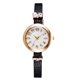 thumbnail image 1 of Reloj de cuarzo informal de moda simple Reloj de pulsera con correa de PU Regalo (negro), 1 of 1
