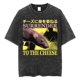 thumbnail image 5 of Camiseta The Horrors Never Ending Yet I Remain Silly, divertida camiseta lavada Retro de rana de estilo japonés, camisetas de gran tamaño para hombres, 5 of 5