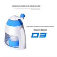 thumbnail image 5 of Manual Ice Shaver Ice Crusher And Shaved Ice Machine With Free Ice Trays, 5 of 5