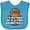 Turquoise, variant on Inktastic I'd Rather Be Playing Basketball Boys or Girls Baby Bib