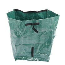 FRCOLOR Leaf Bag Garden Supply Reusable Lawn Tractor Junk Case Garbage Cans Green