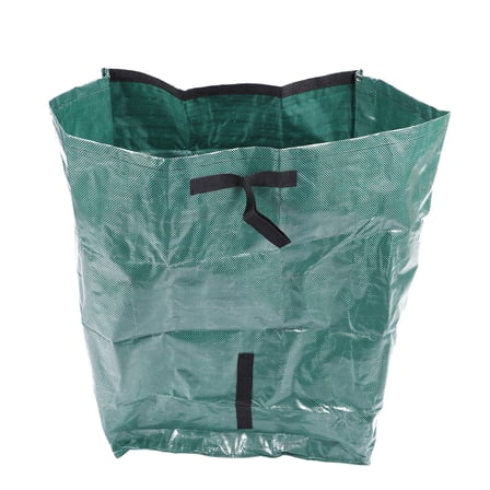 FRCOLOR  Leaf Bag Garden Supply Reusable Lawn Tractor Junk Case Garbage Cans Green