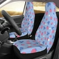 thumbnail image 2 of Sikiie Strawberry And Flowers Car Seat Protector 2 Pack Car Seat Cushion Mat, Car Seat Covers for SUV, Truck, Van, 2 of 7