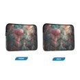 thumbnail image 7 of FORMRS 15"-15.6" Laptop Sleeve Protective Case Soft Carrying Quilted Computer Bag Cover, Psychedelic Forest, 7 of 7