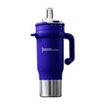 thumbnail image 2 of Vaso térmico de 40 oz con tapa de acero inoxidable Iceberg, gran capacidad, con pajita, ideal para viajes en coche, con aislamiento al vacío, perfecto para el hogar, la oficina o el gimnasio., 2 of 9
