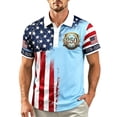 thumbnail image 4 of Polo Shirts for Men 250 Years Shirt 1776 Shirt 4th Of July T Shirts Patriotic Hawaiian Shirts for Men Usa Shirt Usa T Shirts Graphic T Shirts for Men Men's T Shirts Graphic, 4 of 8