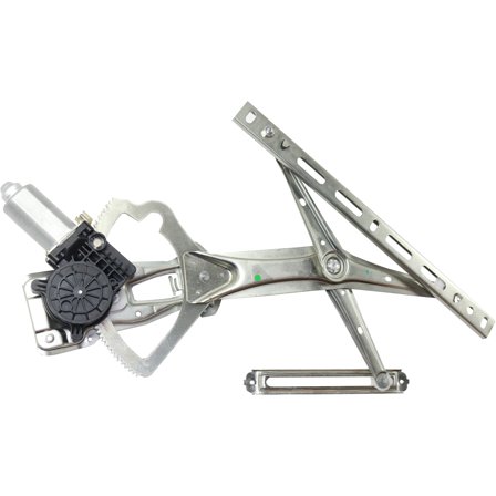 Window Regulator For 2001-2003 Mercedes Benz CLK55 AMG 2003 CLK500 Front, Right Passenger Coupe Convertible Power With Motor