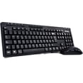 thumbnail image 1 of Kit Teclado y Mouse Vorago Multimedia KM-104 USB Negro 105 teclas 1000 DPI, 1 of 6