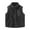 Gray, variant on QSAWXQZ Kids' Sherpa Vest Stand Collar Sleeveless Zip up Plush Warm Vest with Pockets for Fall 110