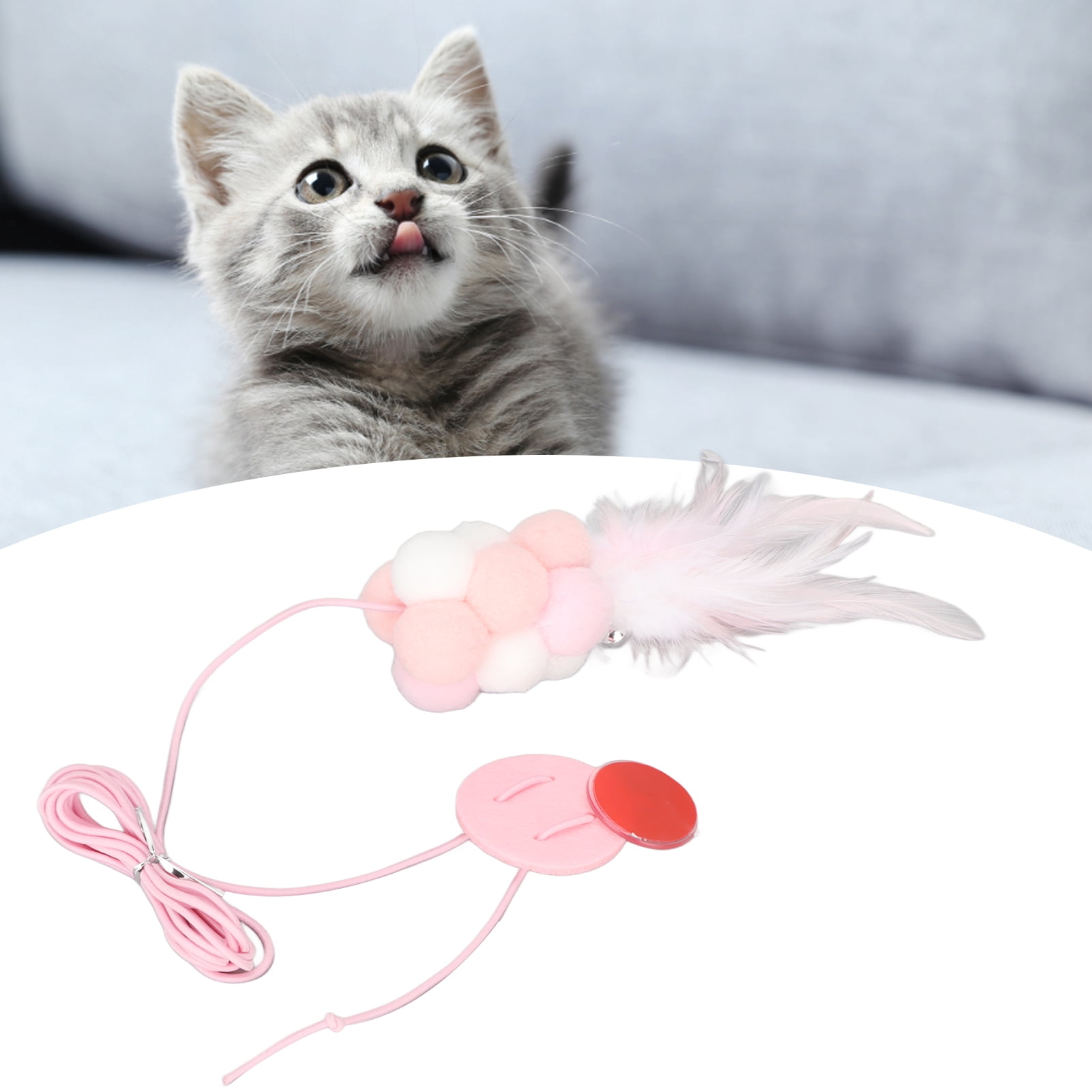 Jouet Interactif Pour Chat Avec Cataire - Oiseau à Corde Rétractable, Activé Au Toucher - Anti-ennui