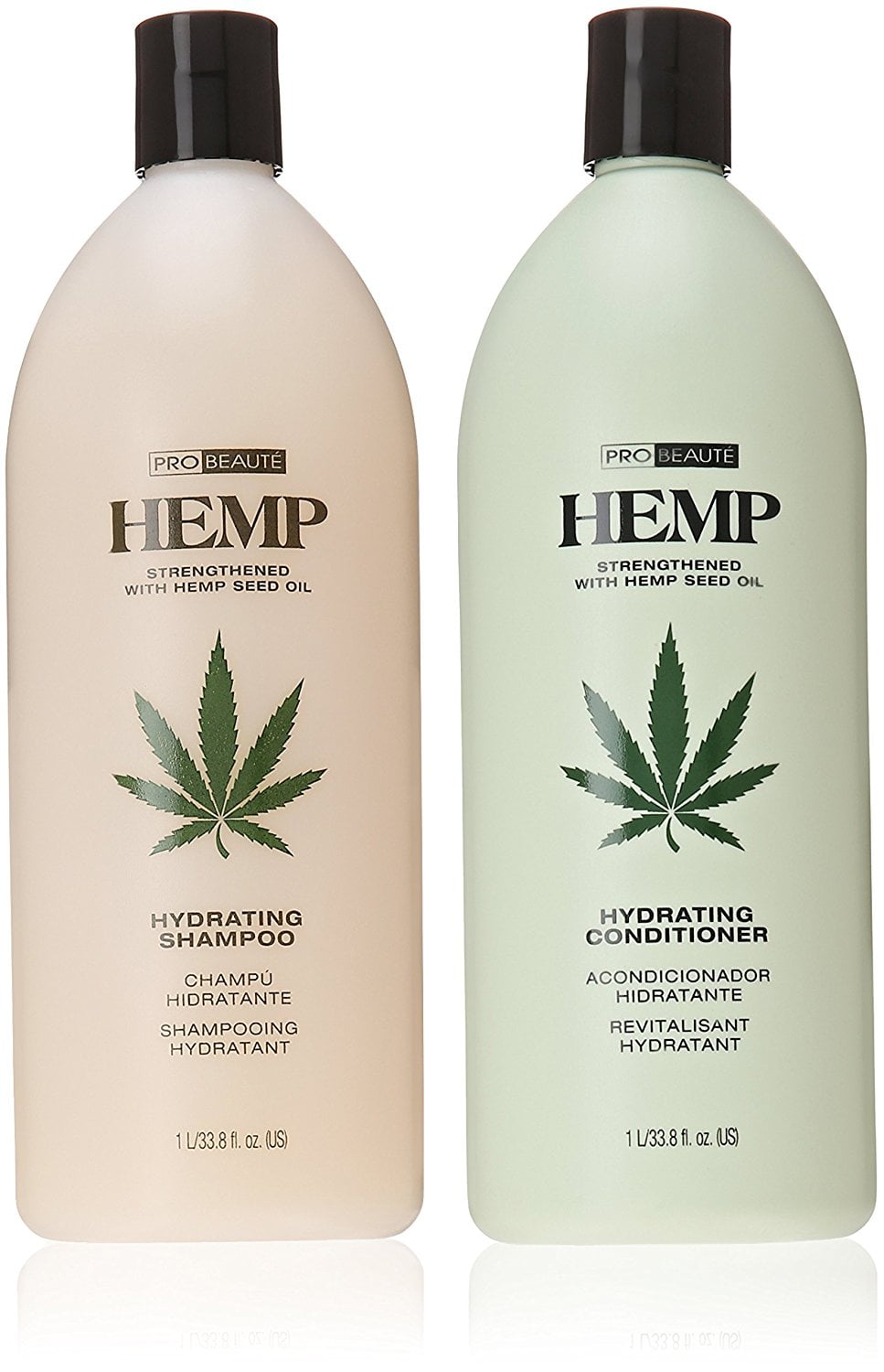 Hemp Hydrating Shampoo and Hydrating Conditioner 33.8oz Two Pack